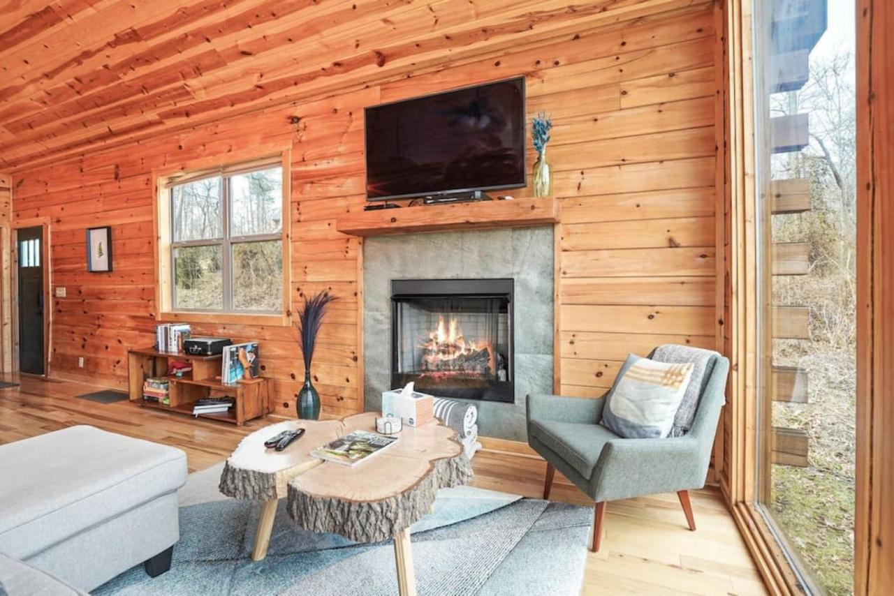 Fern Haven A Modern Take On Hocking Hills Cabins Stella Extérieur photo