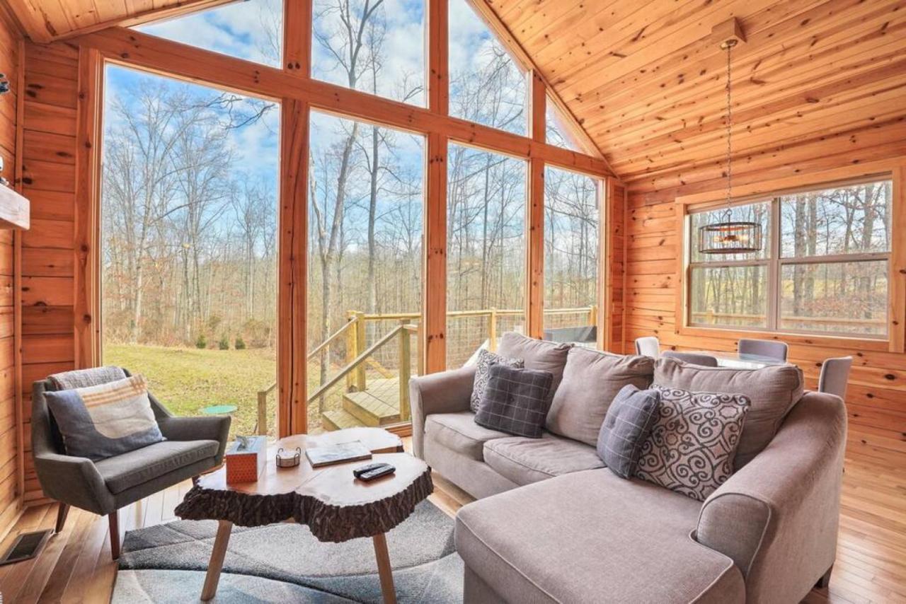 Fern Haven A Modern Take On Hocking Hills Cabins Stella Extérieur photo