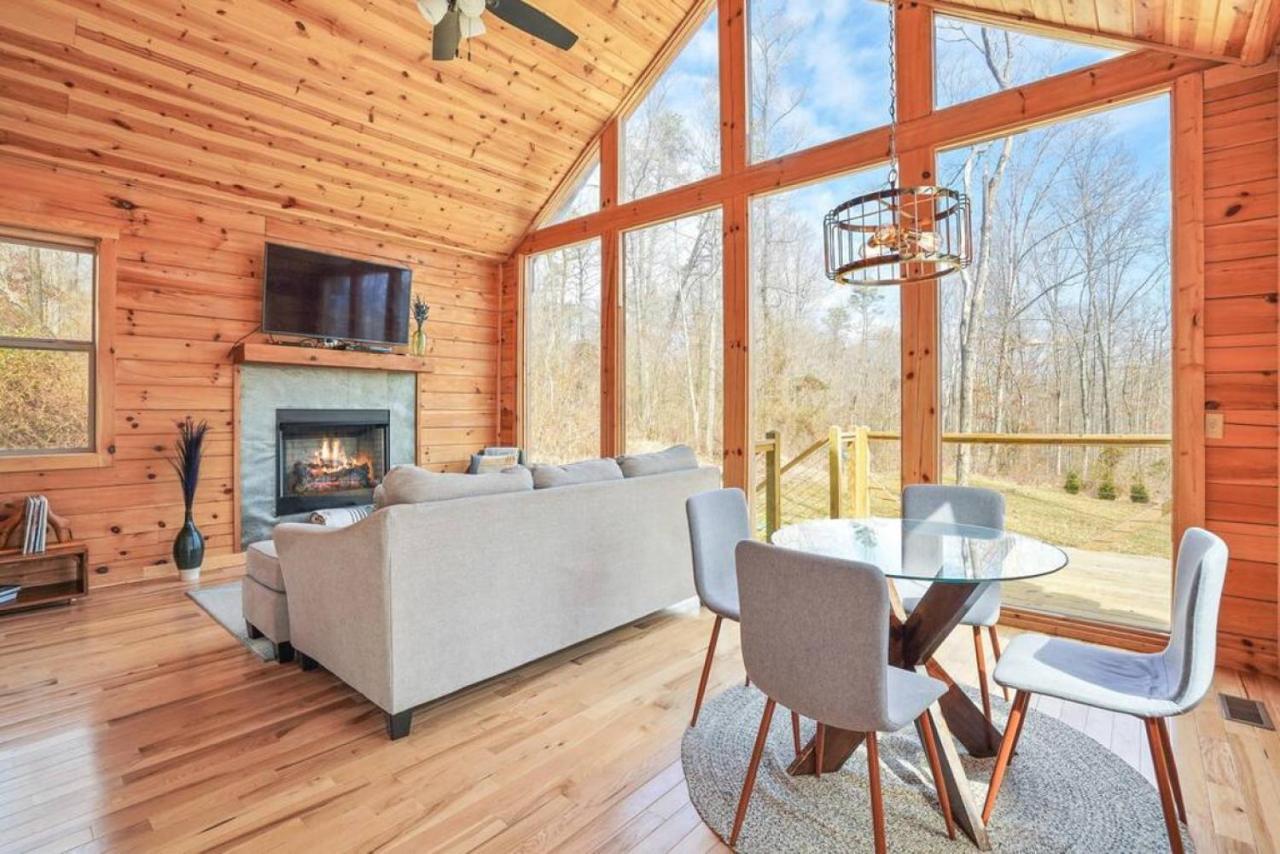 Fern Haven A Modern Take On Hocking Hills Cabins Stella Extérieur photo